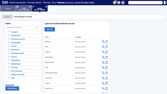 Bloc d'import / export sur Bibliotheque Divers